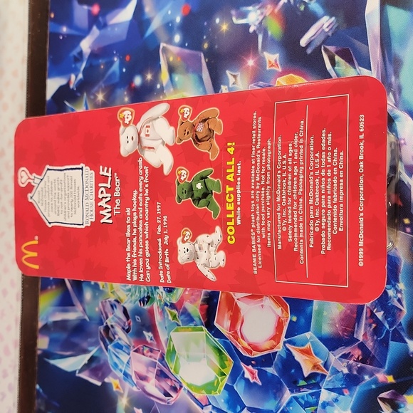 McDonald's Ty Beanie Babies Set Of 4 - Picture 4 of 9